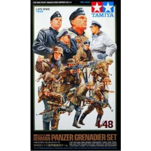 32514 Tamiya 1/48 WWII German Panzer Grenadier Set