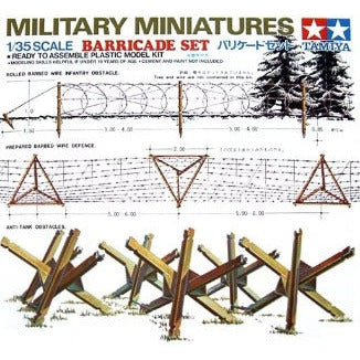 35027 Tamiya 1/35 Barricade Set