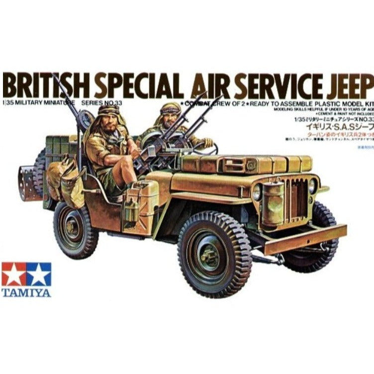 35033 Tamiya 1/35 British Special Air Service Jeep