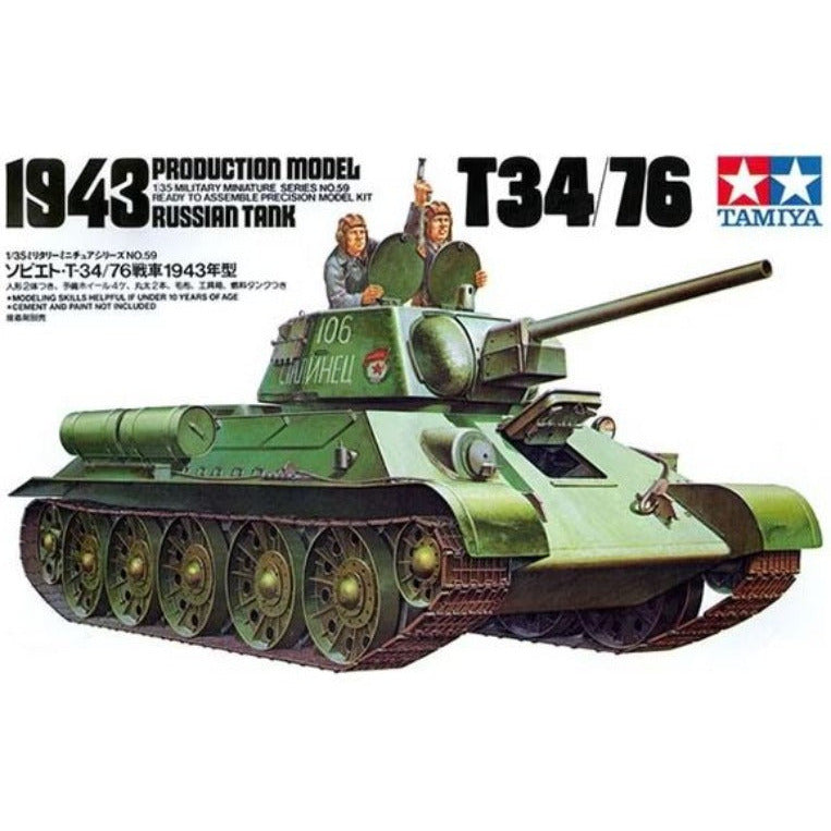 35059 Tamiya 1/35 T34/76 Russian