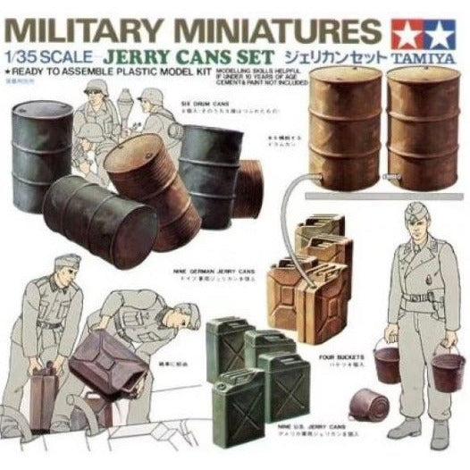 35026 Tamiya 1/35 Jerry Can Set