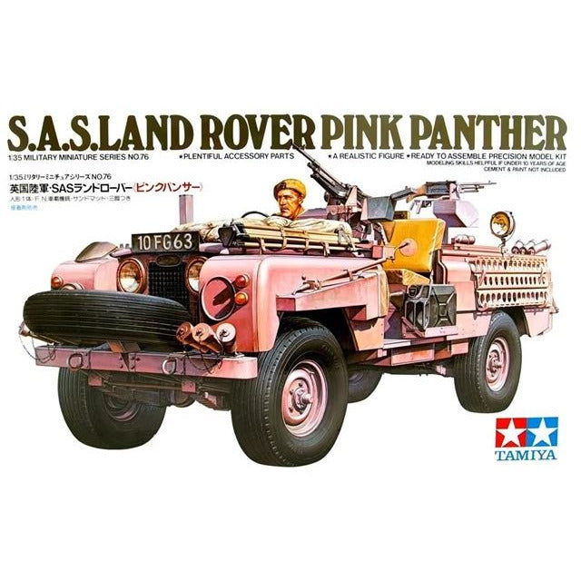 35076 Tamiya 1/35 SAS Land Rover Pink Panther