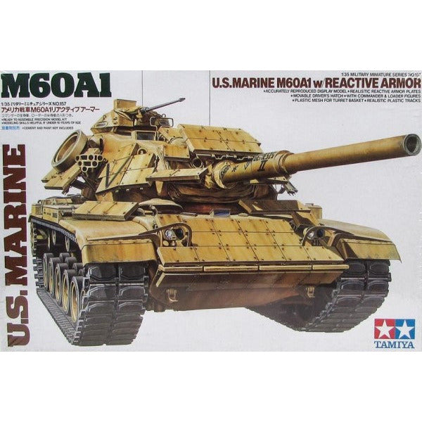 35157 Tamiya 1/35 U.S. Marine M60A1 W/Armour