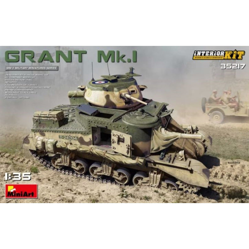 35217 Miniart 1/35 Grant Mk.1 W/Interior