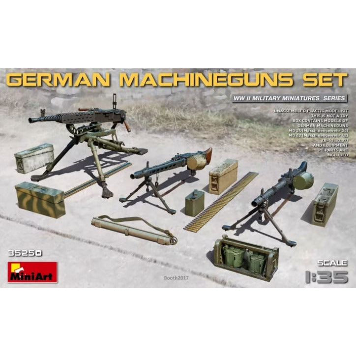 35250 Miniart 1/35 German Machine Guns