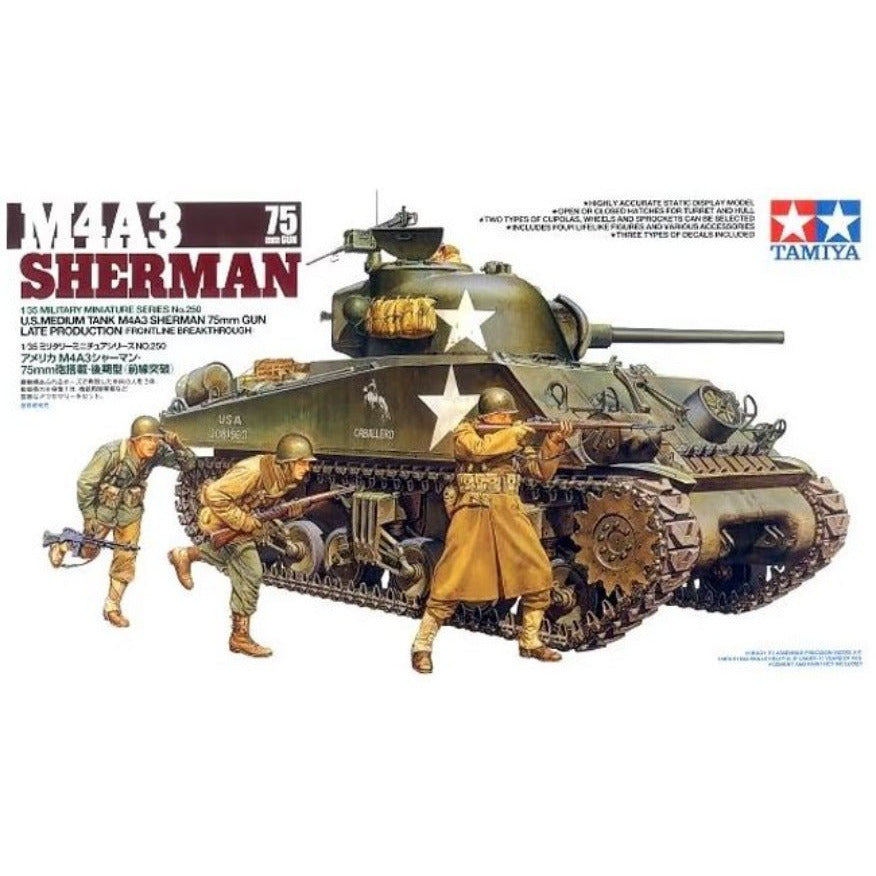 35250 Tamiya 1/35 M4A3 Sherman Late