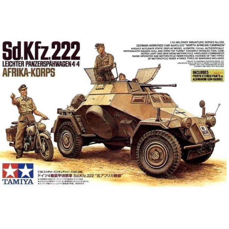 35286 Tamiya 1/35 Sd.Kfz.222 North Africa