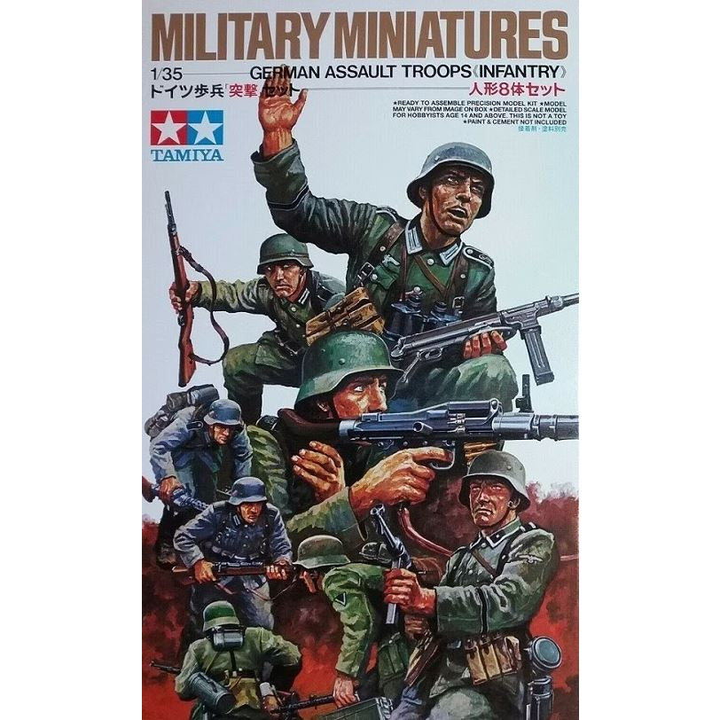 35030 Tamiya 1/35 German Assault Troops