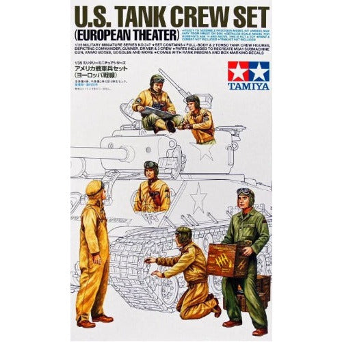 35347 Tamiya 1/35 Us Tank Crew Euro Theatre