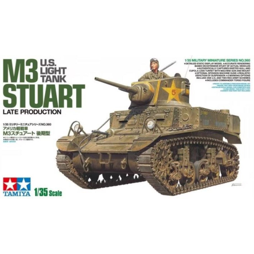 35360 Tamiya M3 Stuart Late Production
