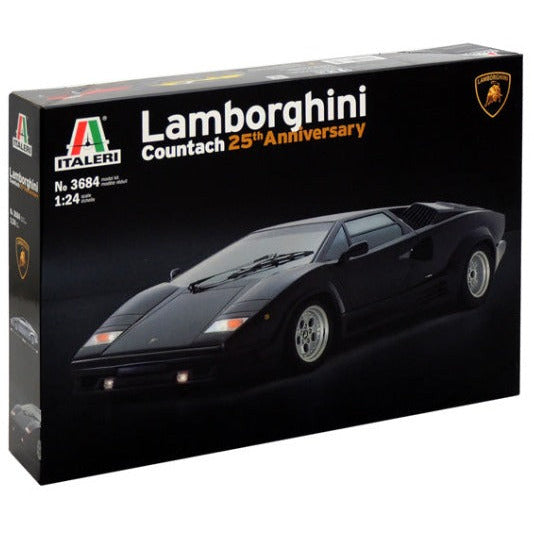 3684 Italeri 1/24 Lambo Countach 25th Anni.