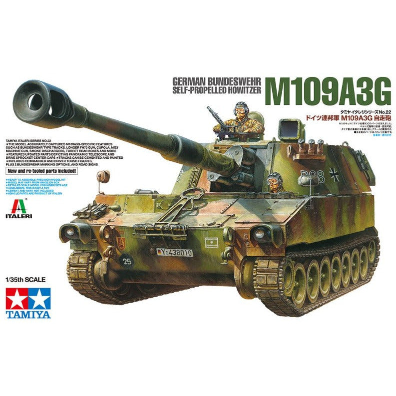 37022 Tamiya 1/35 German Bundeswehr Self-Propelled Howitzer M109A3G