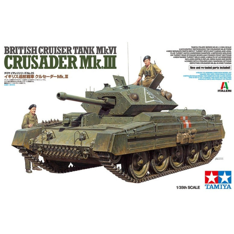 37025 Tamiya 1/35 British Cruiser Tank Mk.VI Crusader