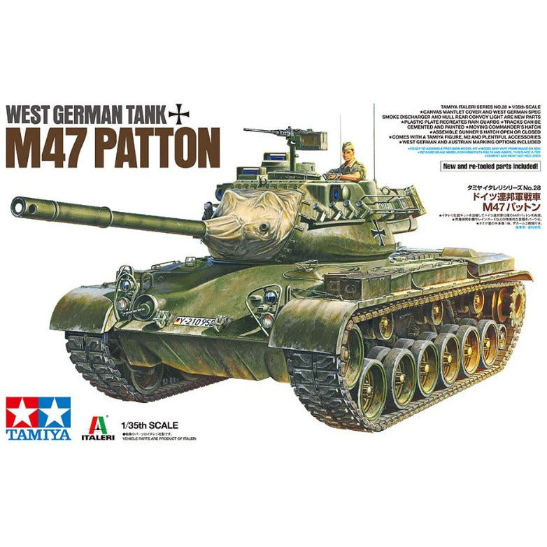 37028 Tamiya 1/35 West German Tank M47 Patton