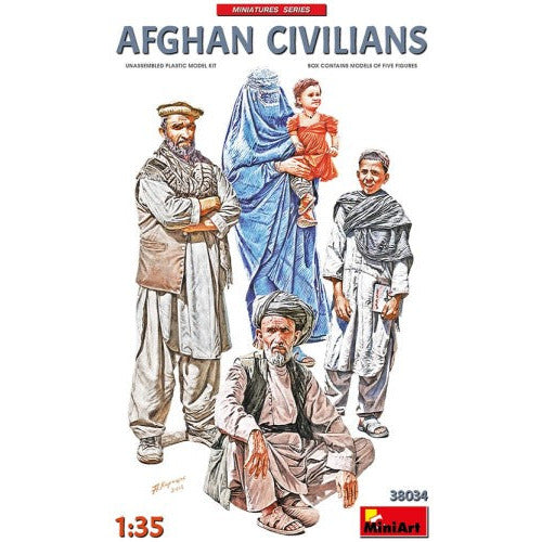 38034 Miniart 1/35 Afghan Civilians