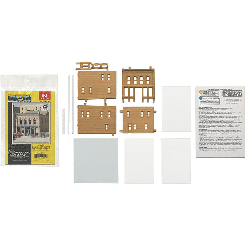 DPM504 N Scale Chars Soda Shoppe