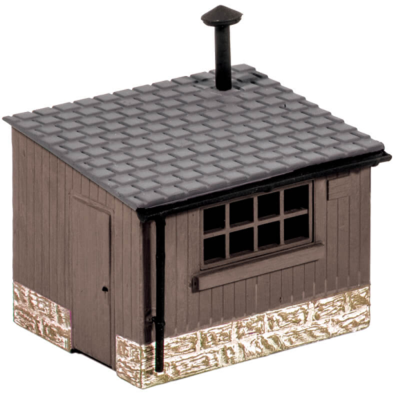 511 Ratio OO Scale Two Lineside Huts 42mm x 32mm each
