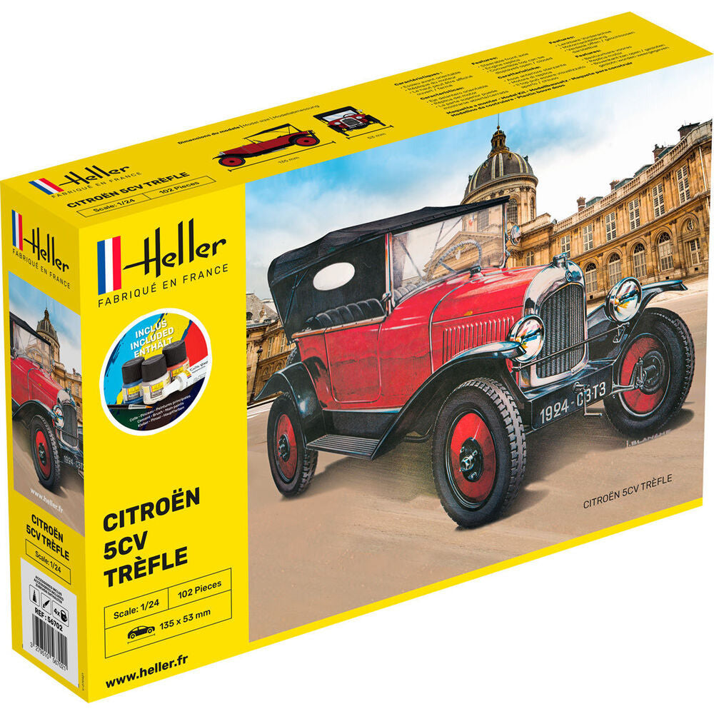 56702 Heller 1/24 Starter Kit Citroen Trefle