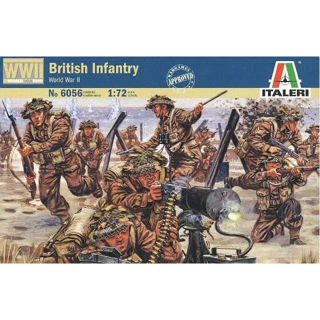 6056 Italeri 1/72 WWII British Infantry
