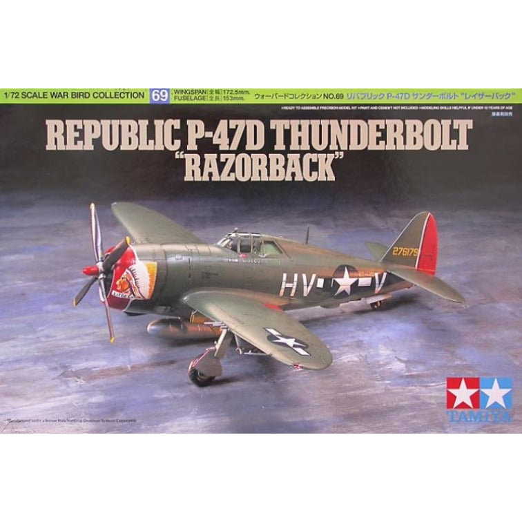 60769 Tamiya 1/72 P47-D Razorback