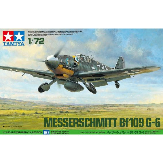 60790 Tamiya 1/72 Messerschmitt Bf109 G-6