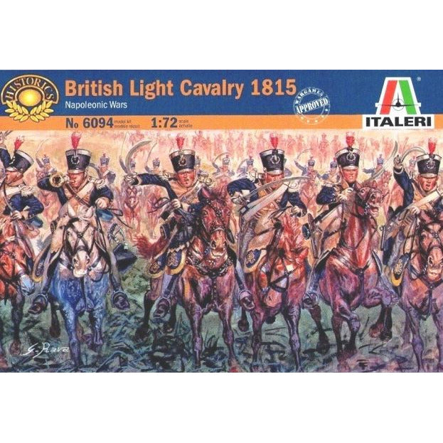 6094 Italeri 1/72 British Light Cavalry 1815 Napoleonic Wars