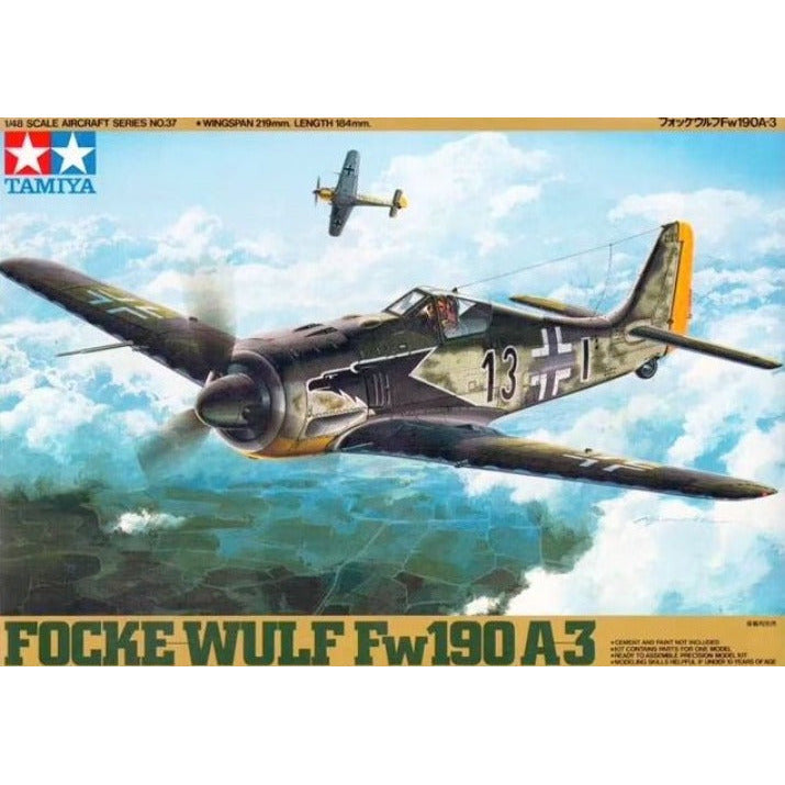 61037 Tamiya 1/48 Focke-Wulf Fw 190 A-3