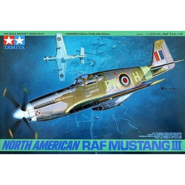 61047 Tamiya 1/48 RAF Mustang III