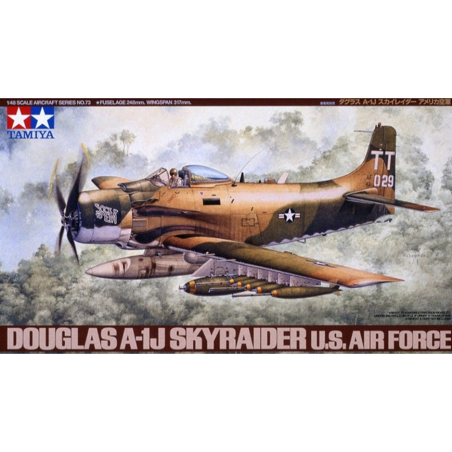 61073 Tamiya 1/48 Us Skyraider A1-J