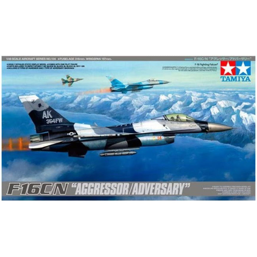 61106 Tamiya 1/48 F-16C/N Aggressor/Adversary