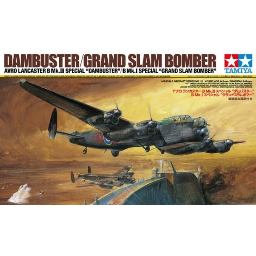 61111 Tamiya 1/48 Lancaster Dambust/Grandslam Bomber
