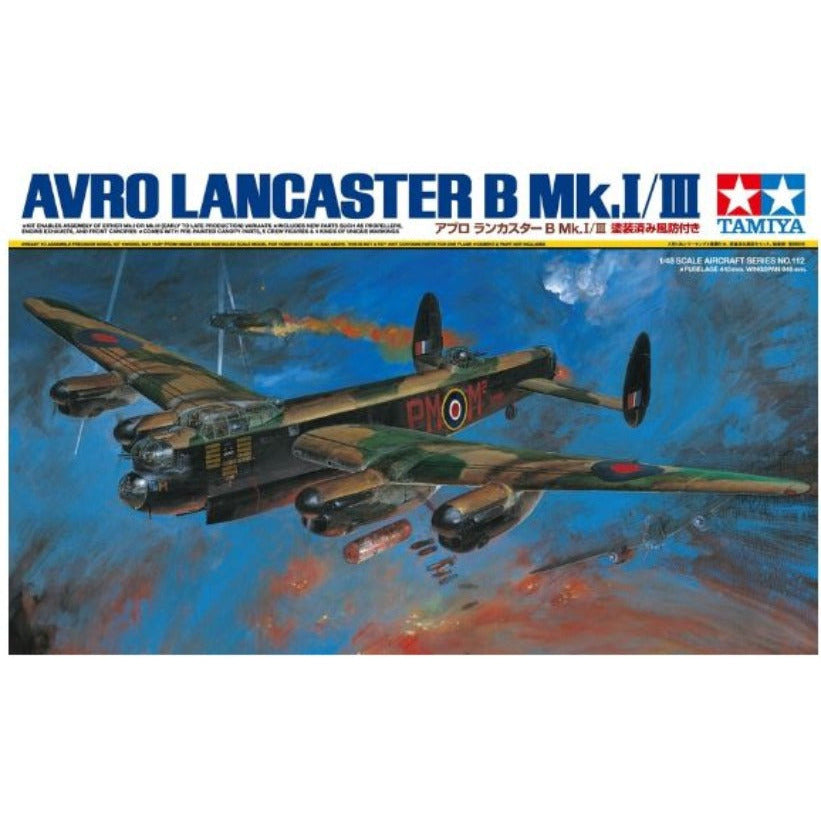 61112 Tamiya 1/48 Lancaster B Mk I/III