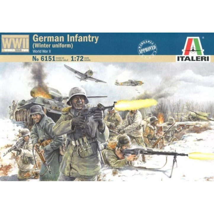 6151 Italeri 1/72 German Troops Winter WWII