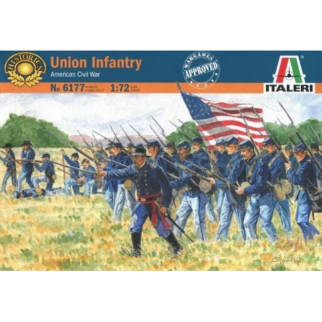 6177 Italeri 1/72 American Civil War Union Infantry
