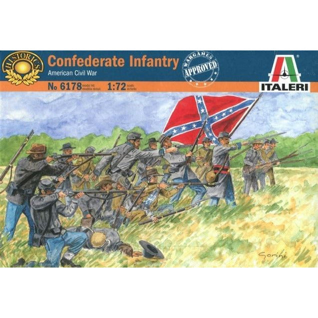 6178 Italeri 1/72 Confederate Infantry