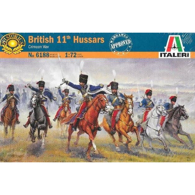 6188 Italeri 1/72 British 11th Hussars Crimean War
