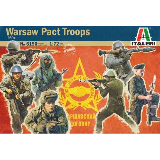 6190 Italeri 1/72 Warsaw Pact Troops 1980
