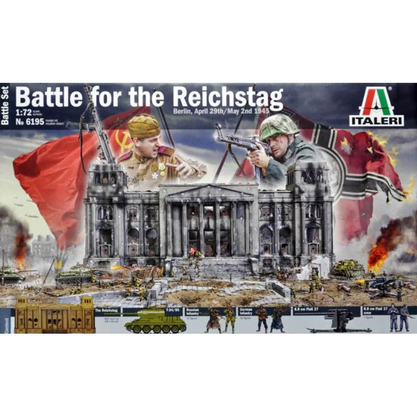 6195 Italeri 1/72 Battle For The Reichstag Battle Set