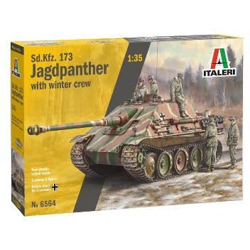 6564 Italeri 1/35 Sd.Kfz.173 Jagdpanther With Winter Camo