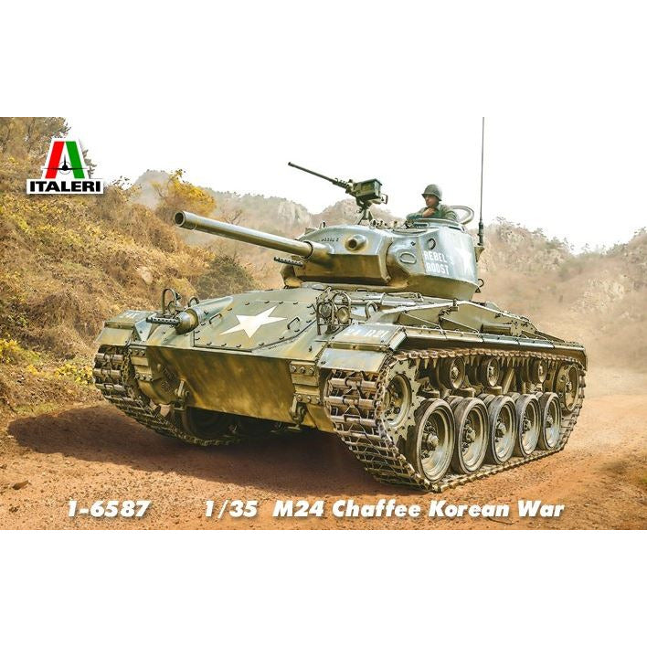 6587 Italeri 1/35 Korean War M24 Chaffee