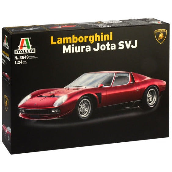 3649 Italeri 1/24 Lamborghini Miura JOTA SVJ