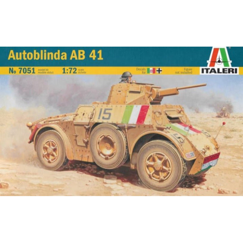 7051 Italeri 1/72 Autoblinda AB41