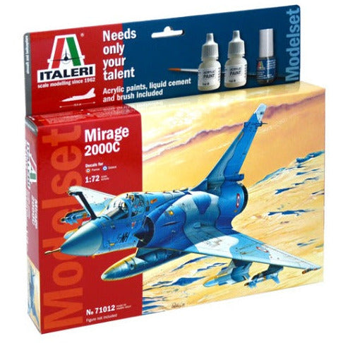 71012 Italeri 1/72 Mirage 2000C Model Set