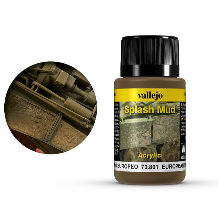 73801 Vallejo European Splash Mud 40Ml