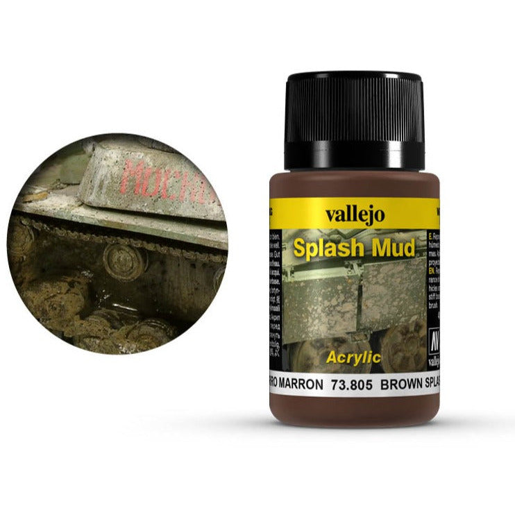 73805 Vallejo Brown Splash Mud 40Ml