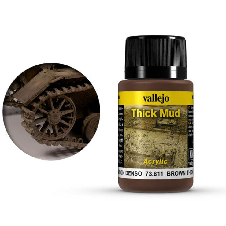73811 Vallejo Brown Mud 40Ml