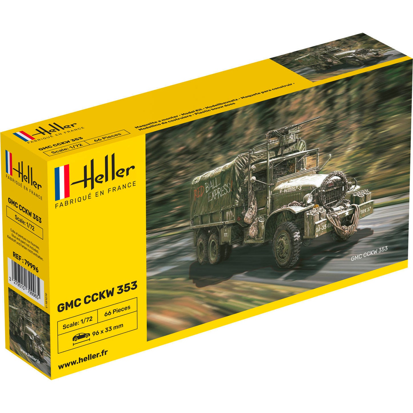 79996 Heller 1/72 GMC CCKW 353