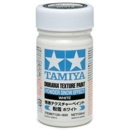87120 Tamiya Texture Paint Powder Snow - White