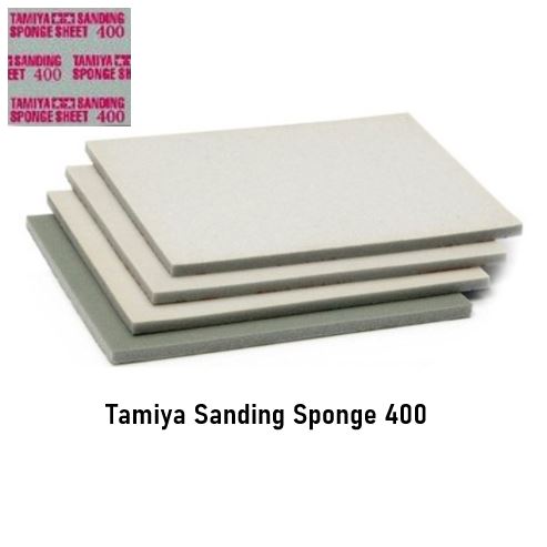 87147 Tamiya Sanding Sponge 400 (1 Sheet)