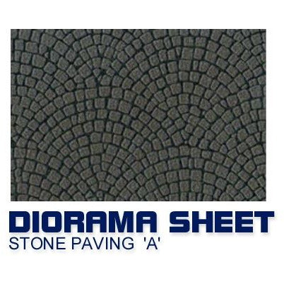 87165 Tamiya Diorama Sheet Stone Paving A